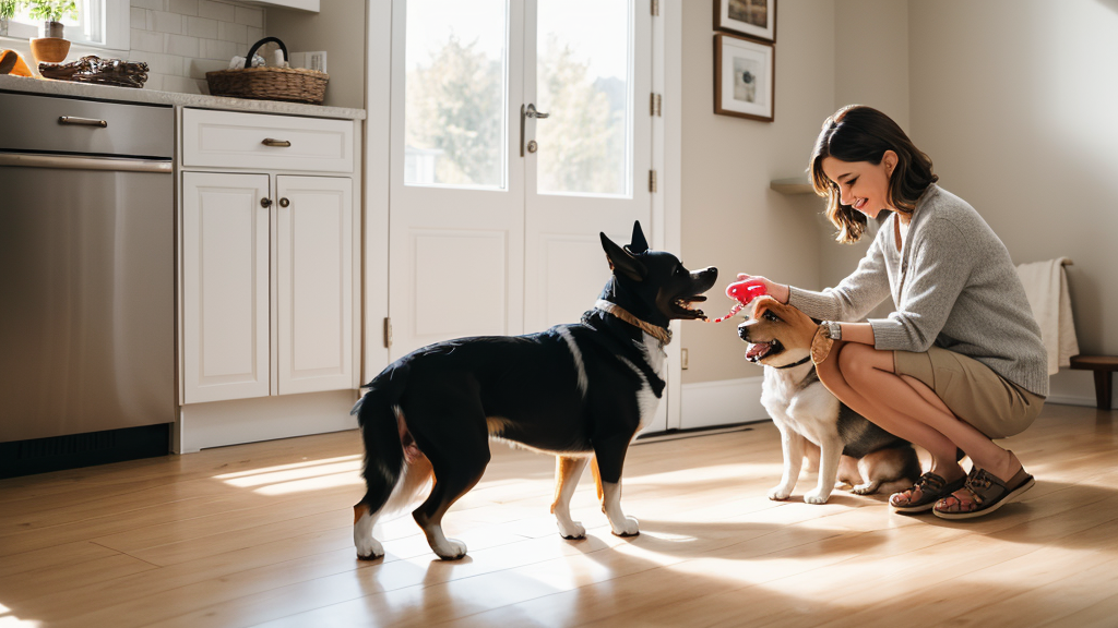 Giving NexGard chewable to dog