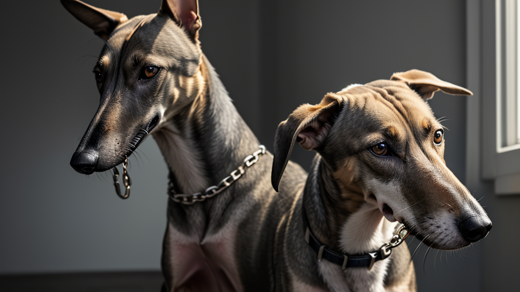 Martingale dog collar for large breeds