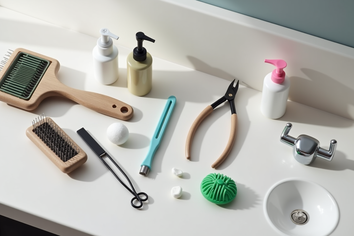 dog grooming tools