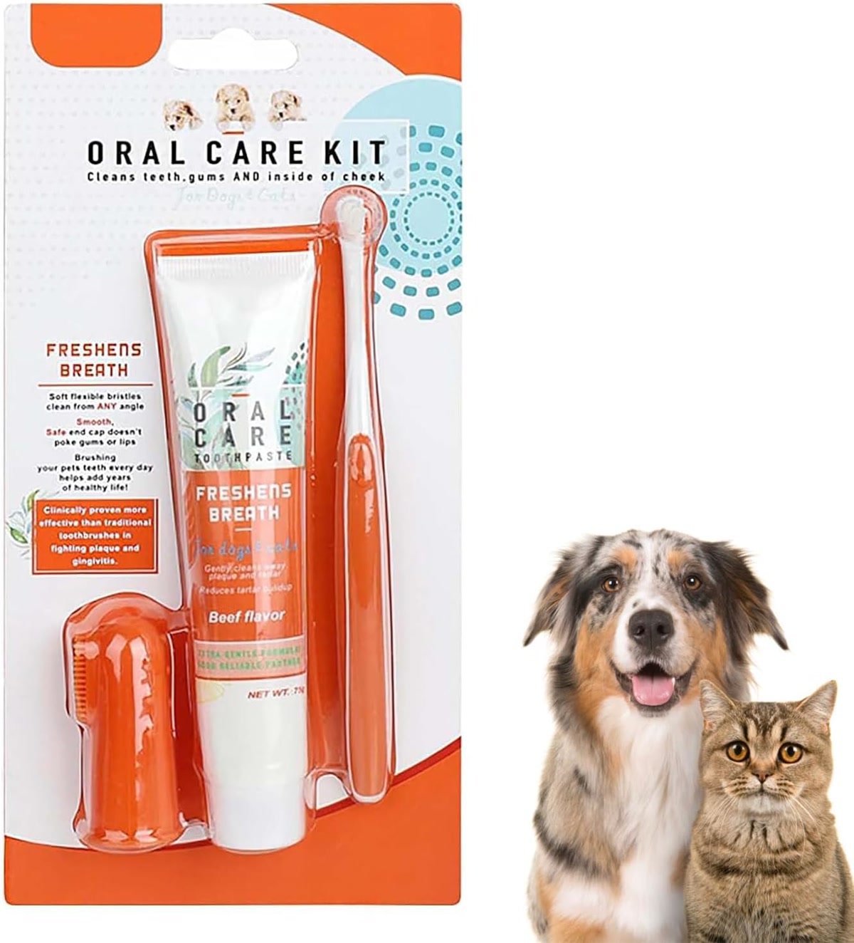 dog dental care kit product photo