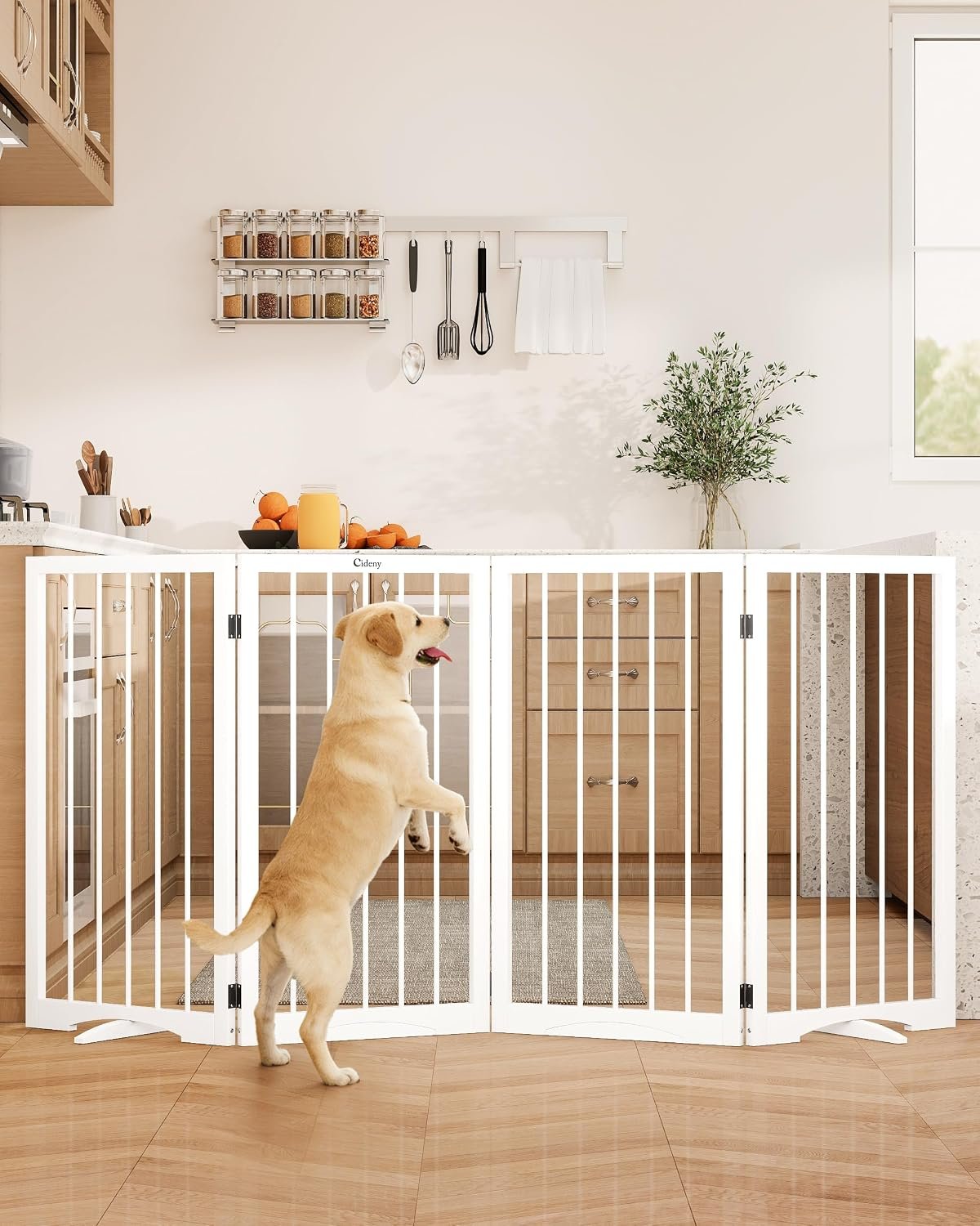 Cideny no-drilling pet gate product photo