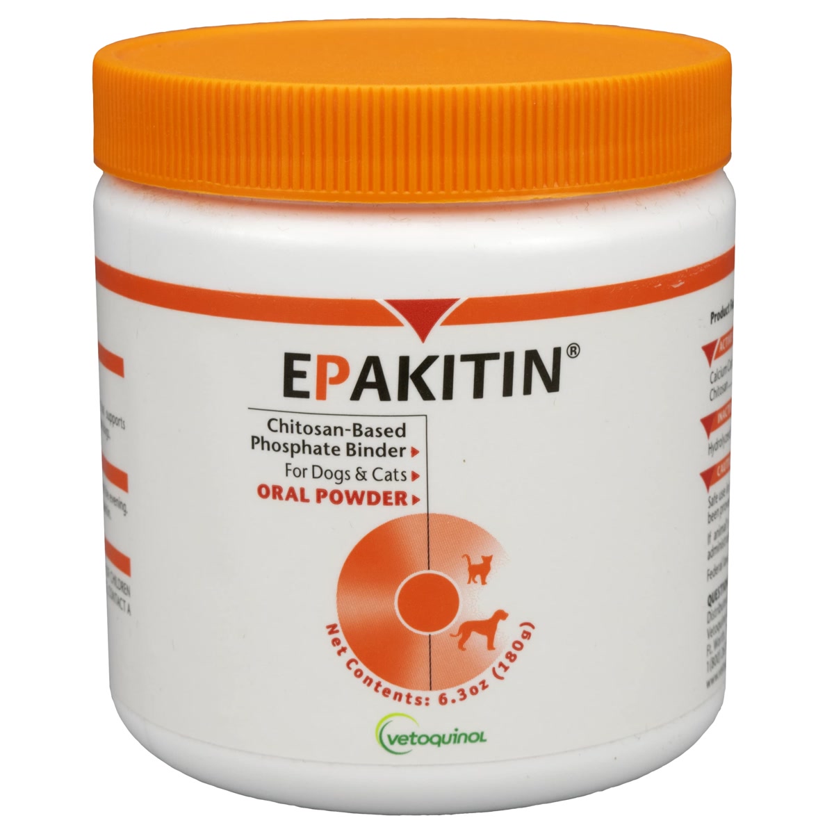Epakitin phosphorus binder powder supplement for cats with kidney disease