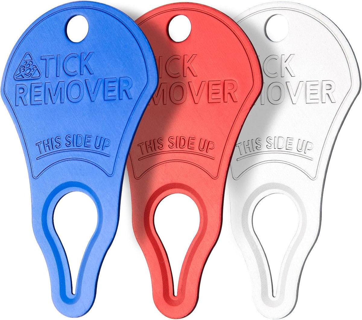 Tick removal tool designed for safely removing ticks from dogs