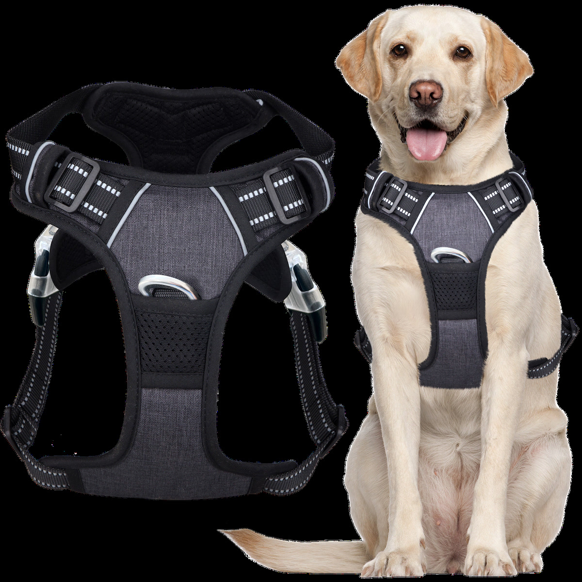 PawSafe® No Pull Dog Harness - No Choke and Prevents Pulling