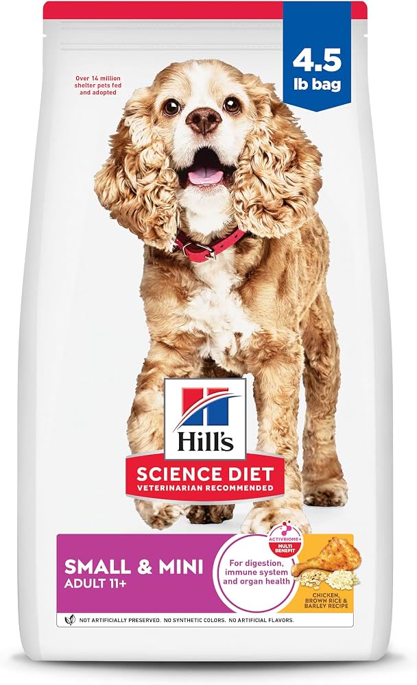 Amazon.com: Hills Science Diet Senior 11+ Small and Mini Dry ...