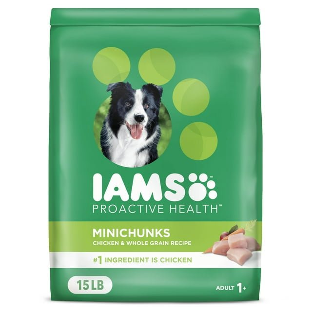 IAMS Proactive Health Minichunks dog food bag product photo