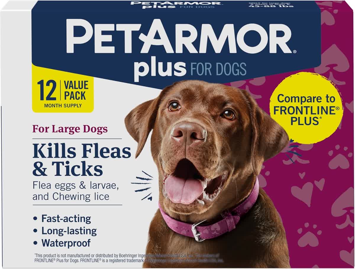 PetArmor flea and tick topical treatment for dogs with fipronil