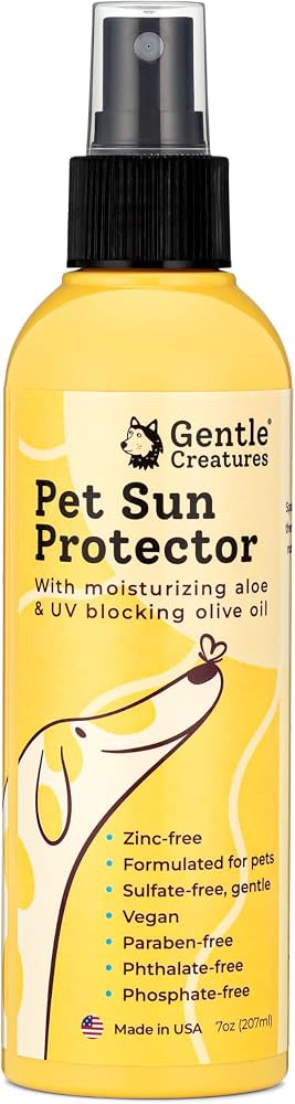 Epi-Pet dog sunscreen spray bottle product photo