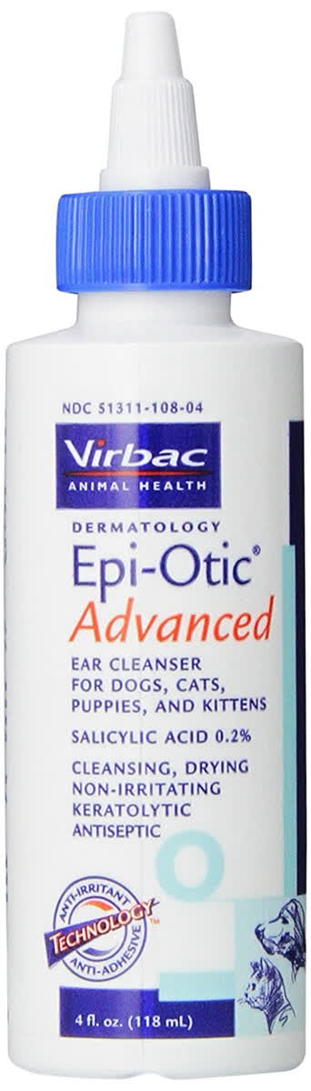 Virbac Epi-Otic Advanced ear cleanser bottle for dogs and cats