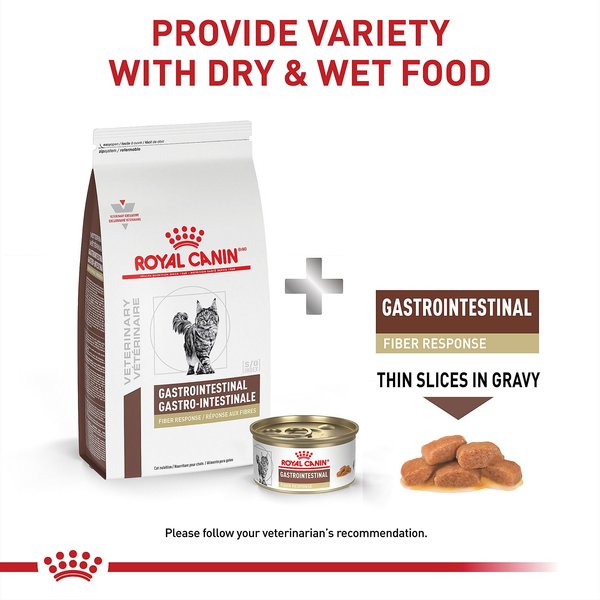 Royal Canin Veterinary Diet Gastrointestinal Moderate Calorie wet cat food can product photo