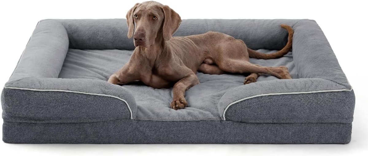 Large dog bed memory foam