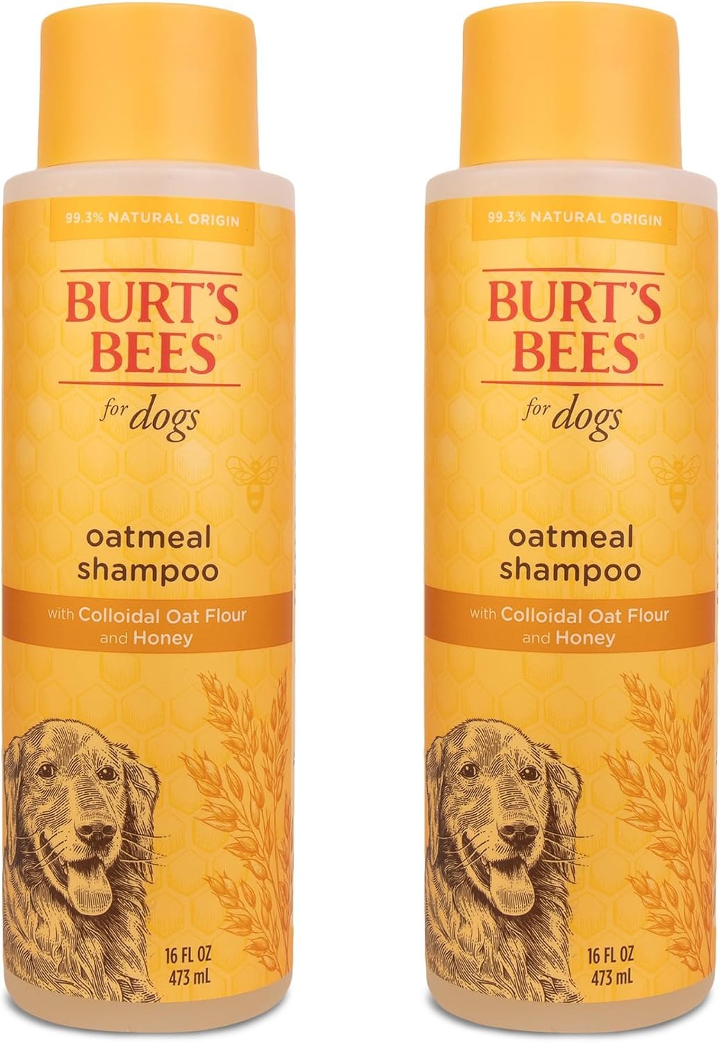 Burt's Bees for Pets Oatmeal Dog Shampoo with Honey bottle