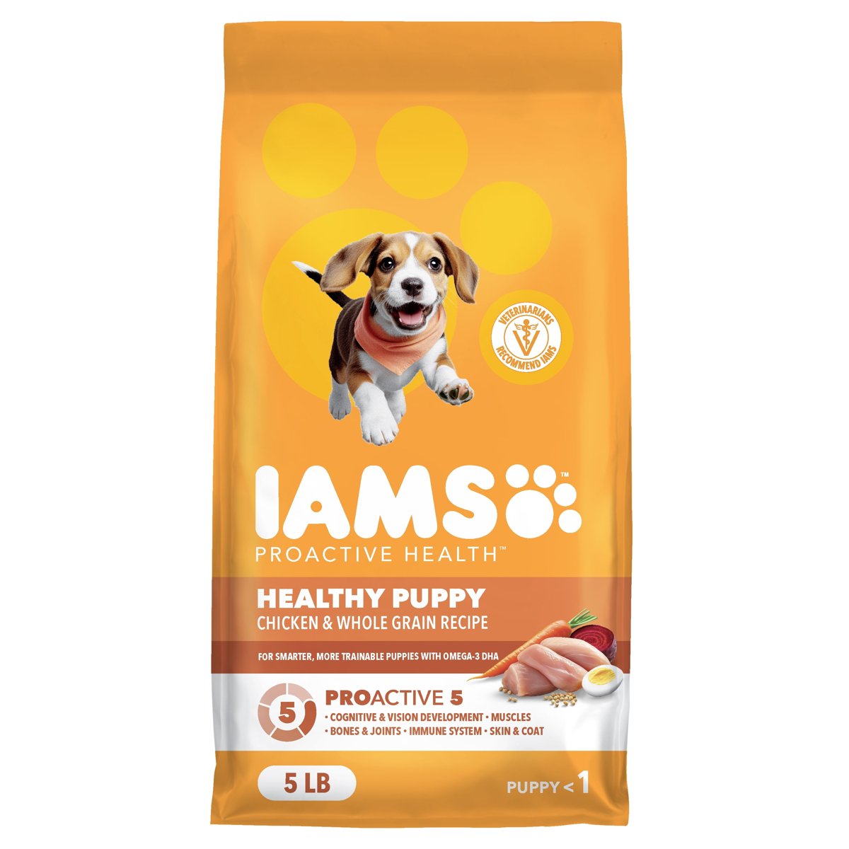 IAMS Proactive Health Puppy Food bag
