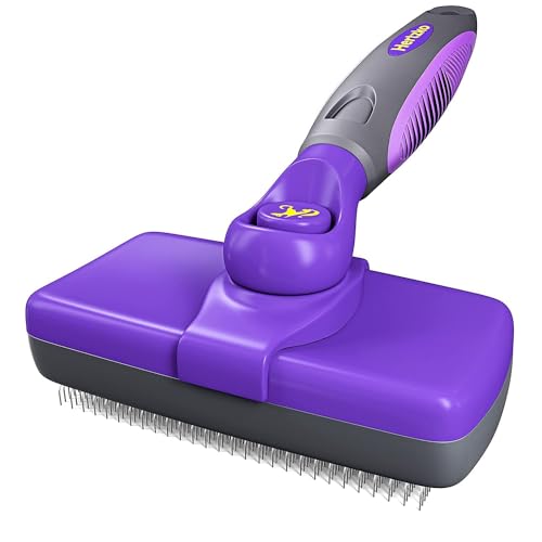 Get the Hertzko Self-Cleaning Slicker Brush on Amazon