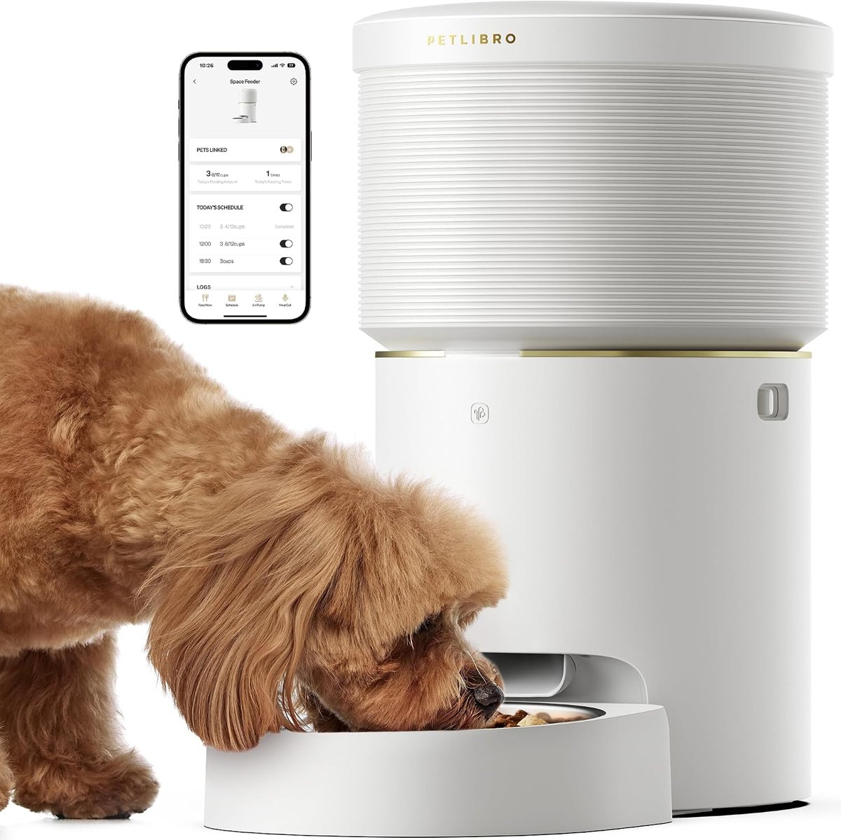 PETLIBRO 8L automatic dog feeder with smartphone app