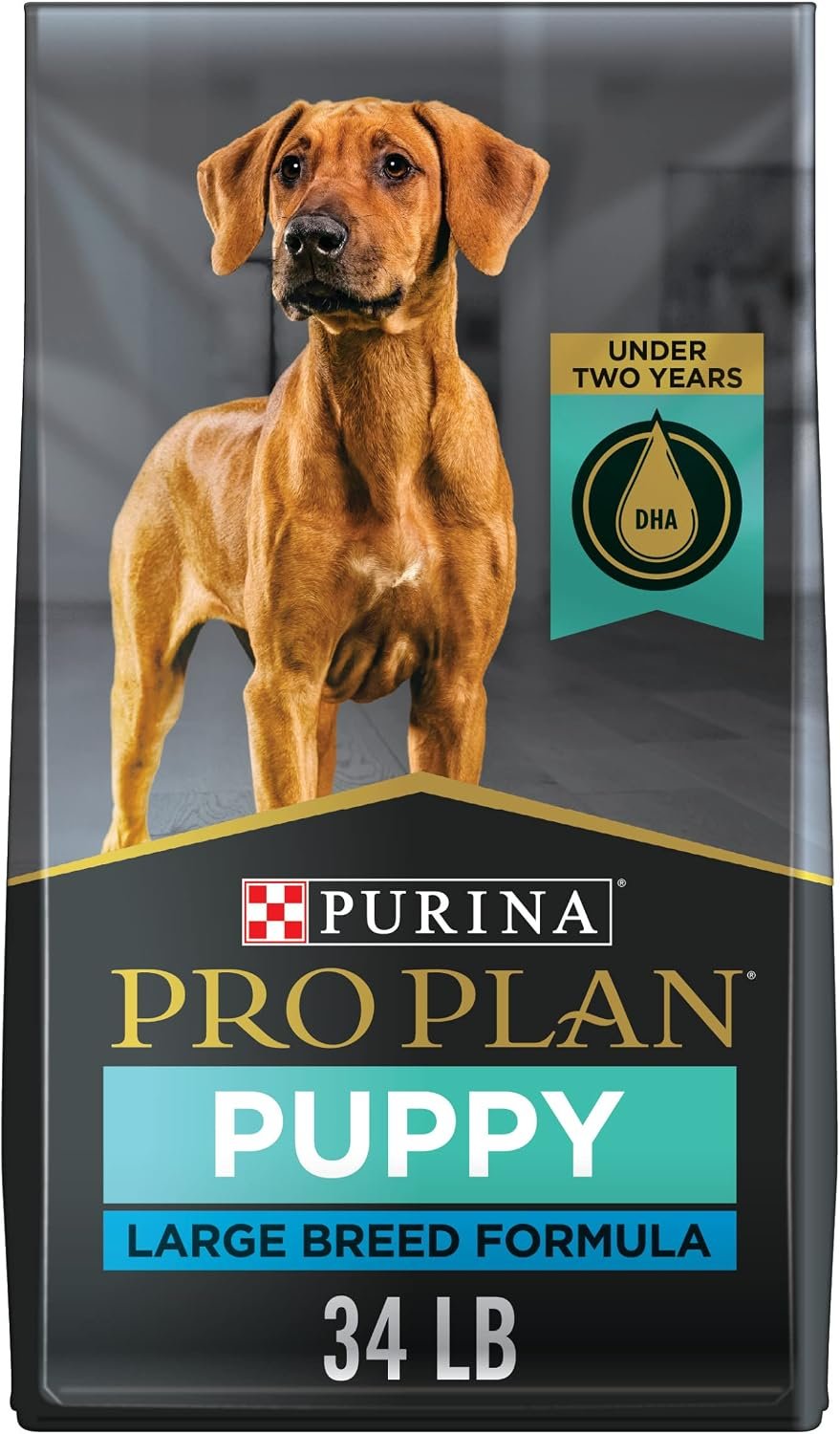 Purina Pro Plan Large Breed Puppy Food bag