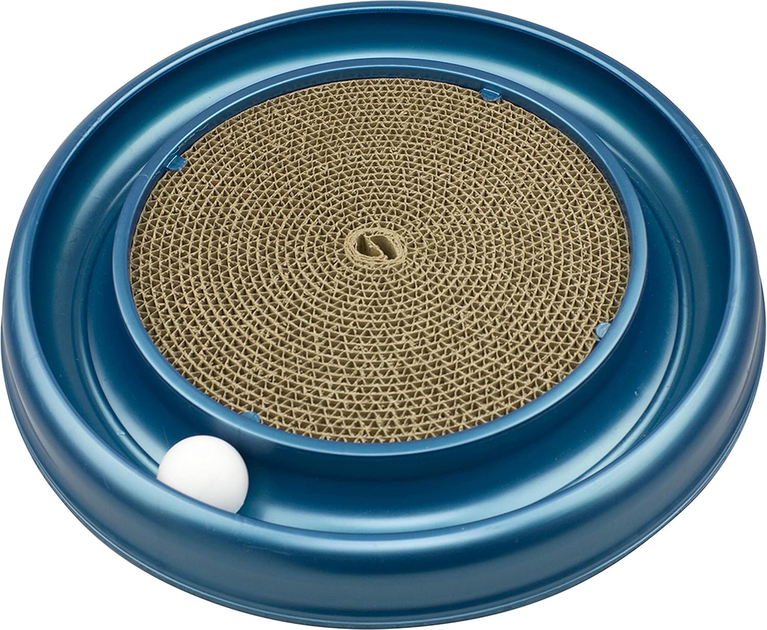 Bergan Turbo Scratcher circular cat scratcher with ball track