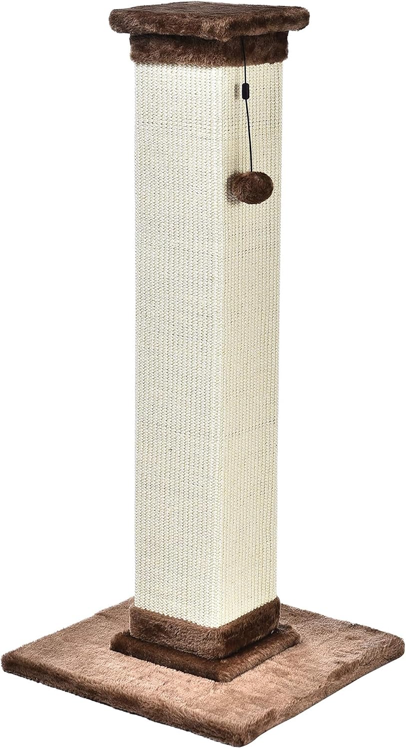 Amazon Basics 35-inch sisal cat scratching post