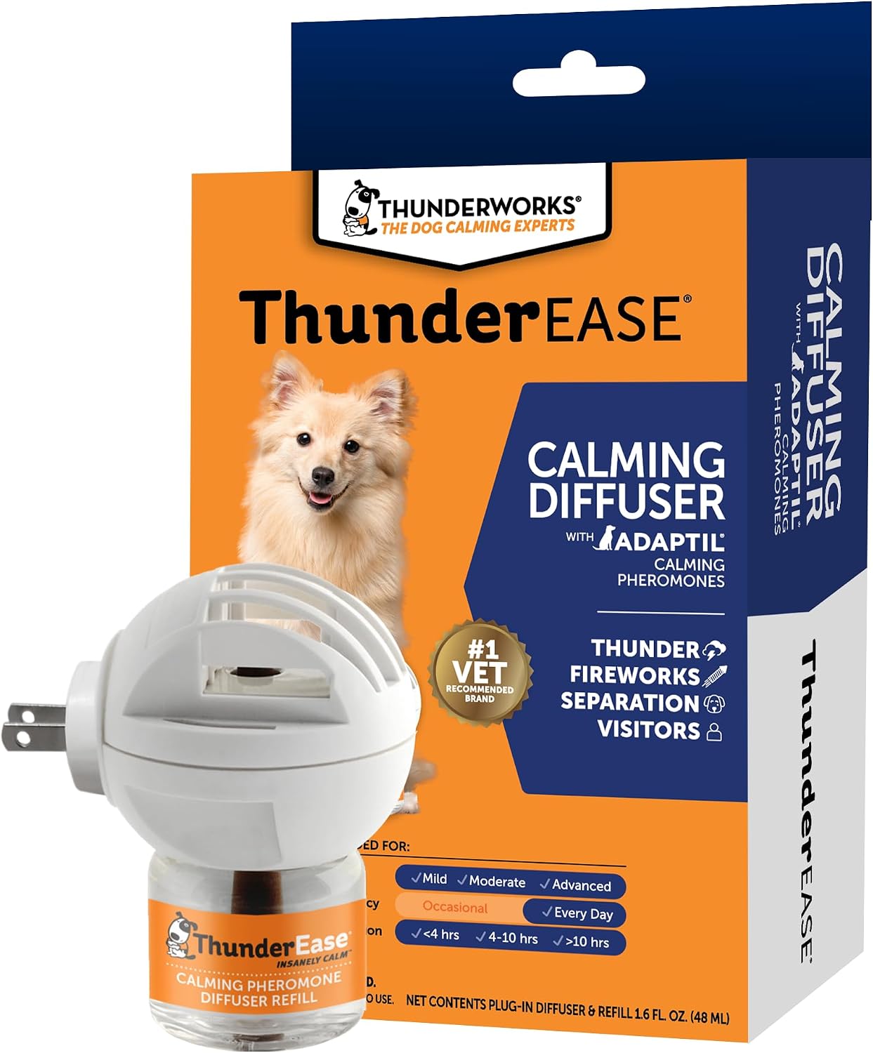ThunderEase dog calming pheromone diffuser kit