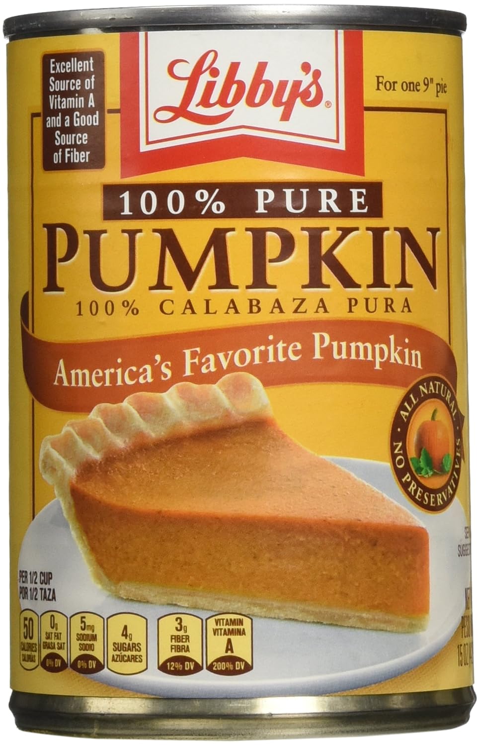 Libby's 100% Pure Pumpkin