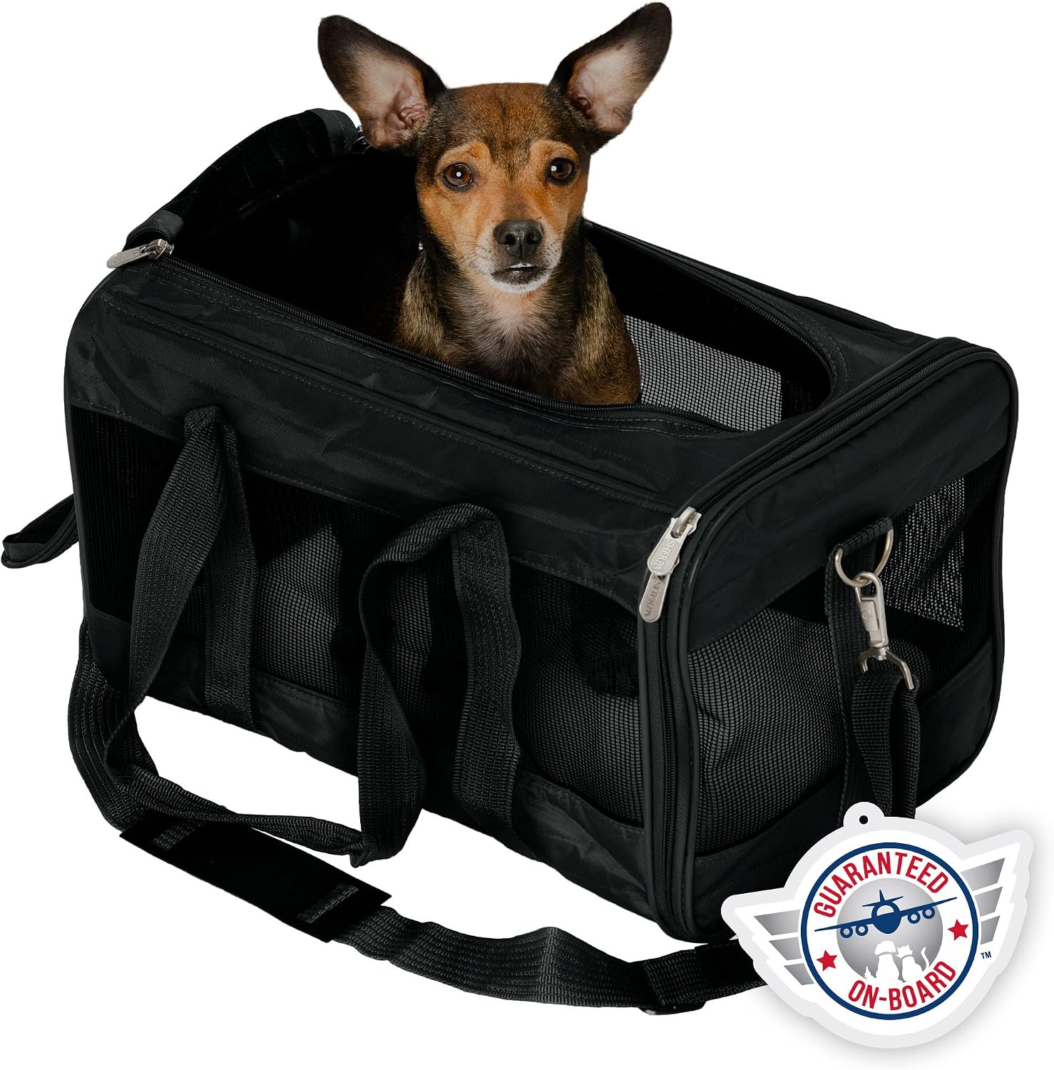 Sherpa Original Deluxe soft-sided airline pet carrier