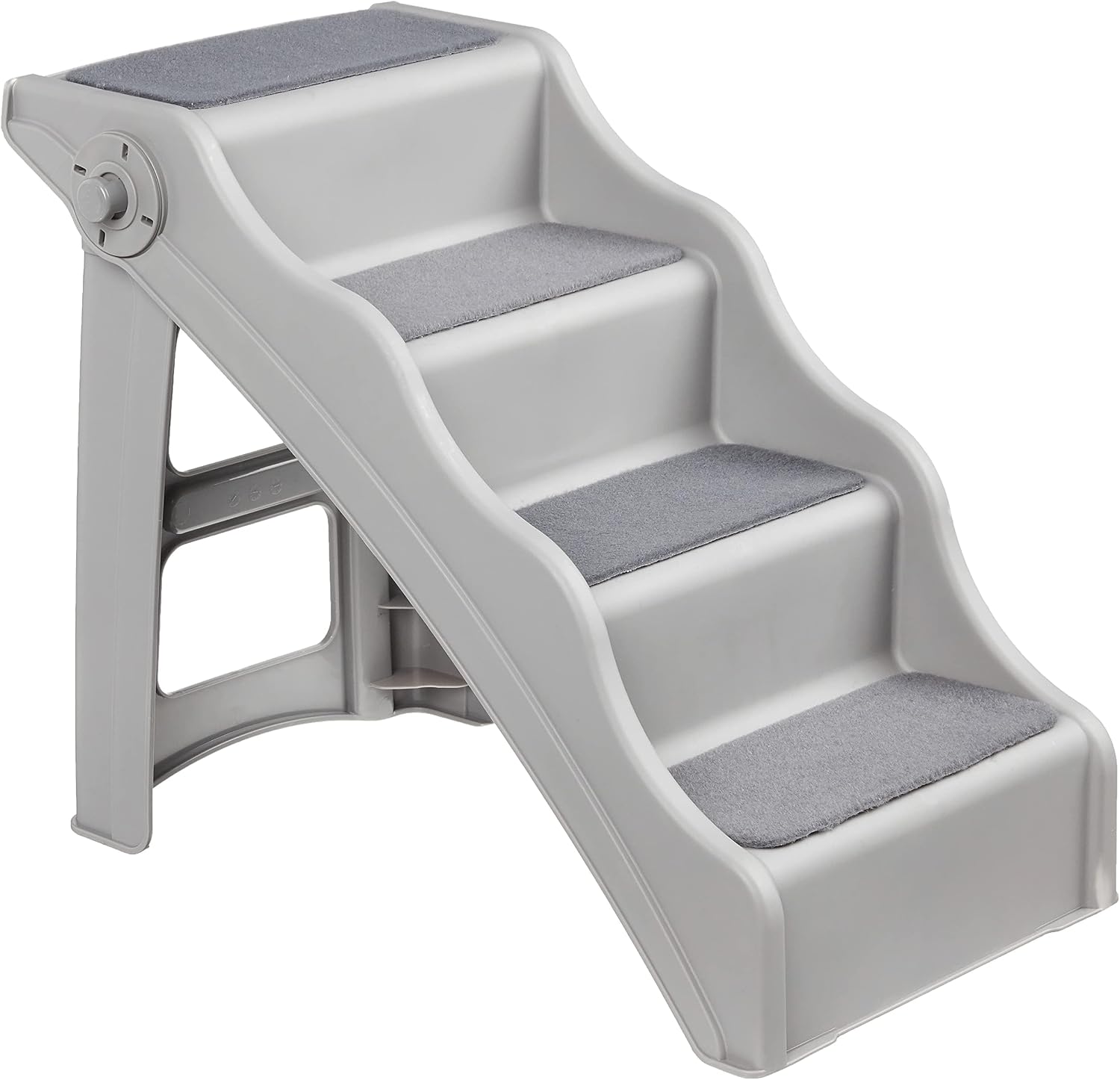 Amazon Basics foldable pet stairs for small dogs and cats