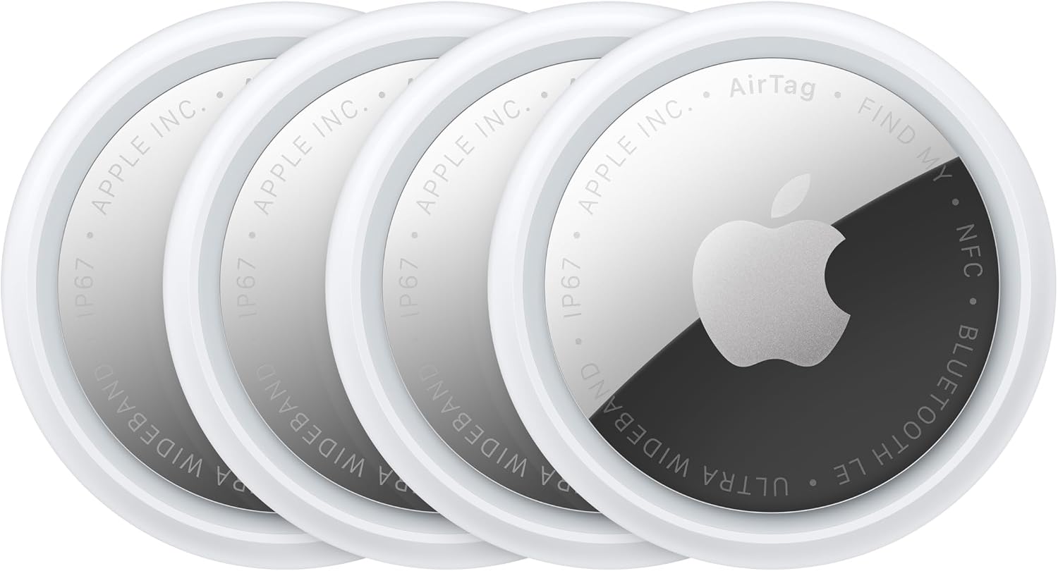Apple AirTag 2nd generation 4-pack product photo