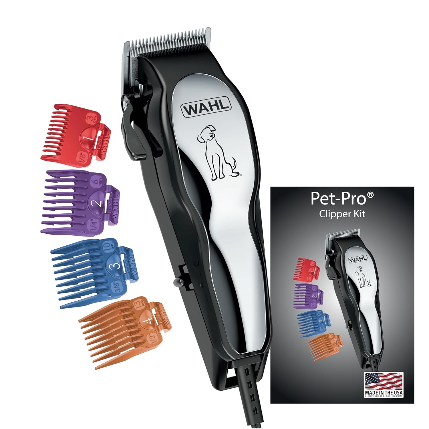 Wahl Pet-Pro corded dog grooming clipper kit product photo