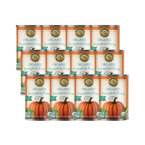 Farmer's Market Organic Pumpkin Puree, 15-Ounce (Pack of 12)