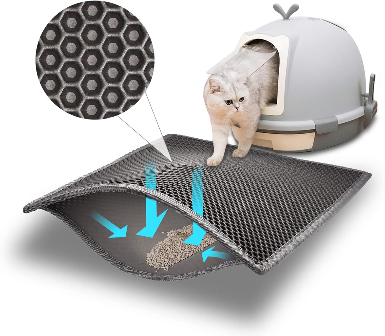 Pieviev double-layer mat