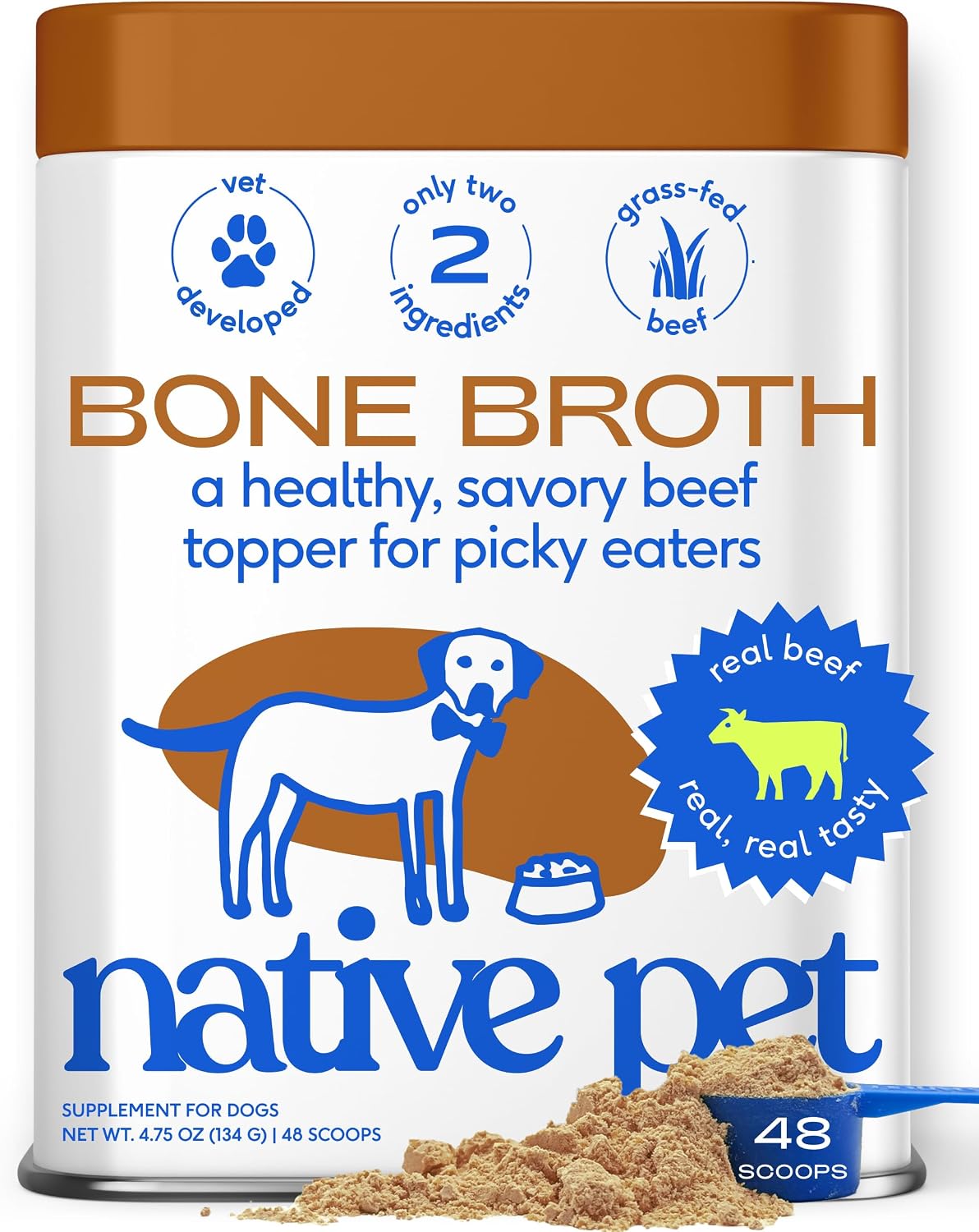Native Pet Beef Bone Broth Powder