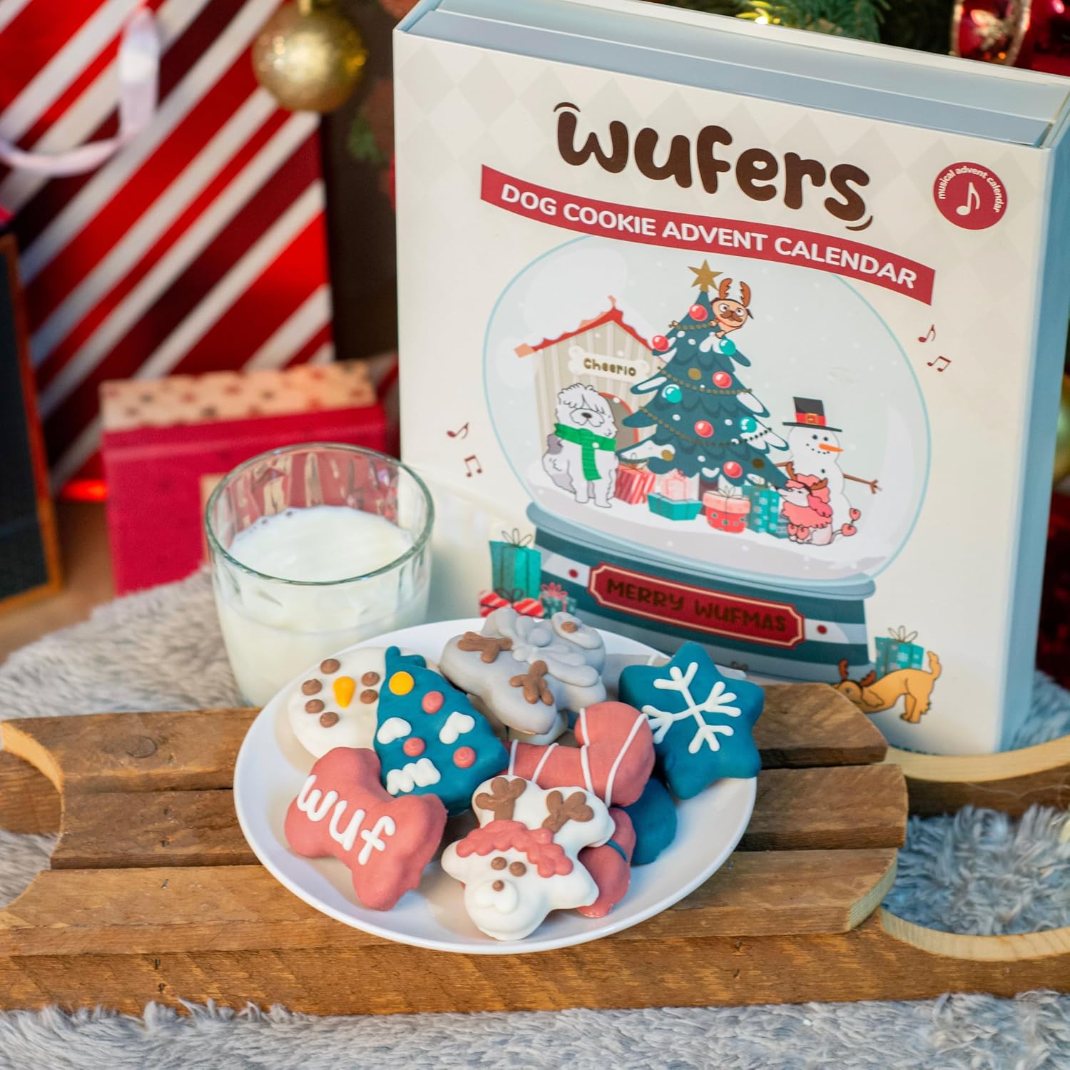 Wufers Singing Snow Globe calendar