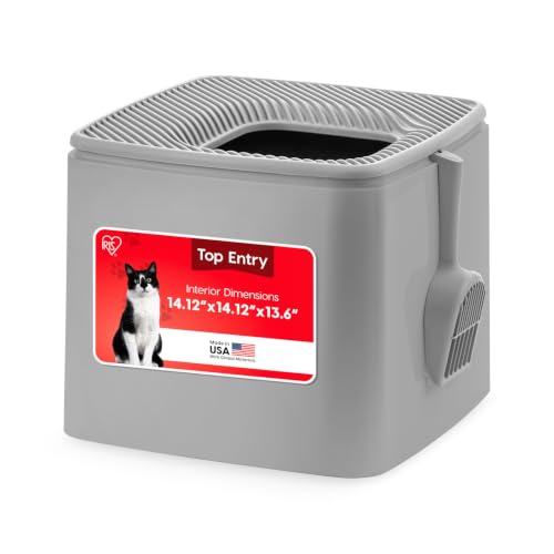 IRIS USA Top-Entry Litter Box