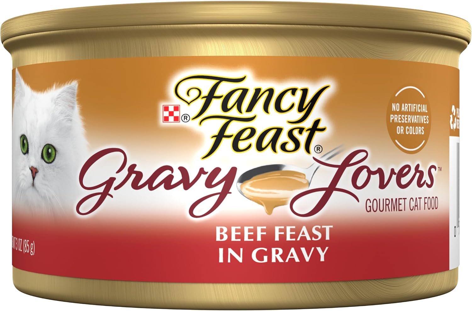 Fancy Feast Gravy Lovers wet cat food 24-can pack