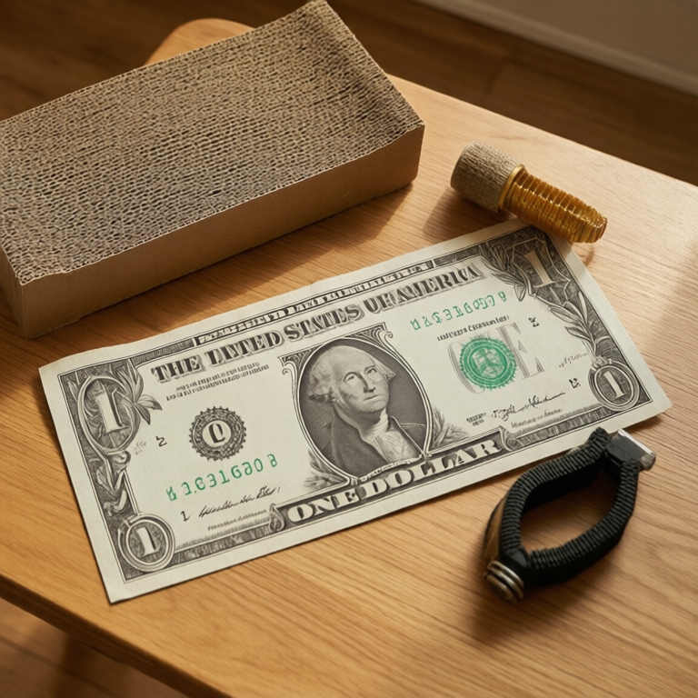 What Scratching Actually Costs You Without One
The couch corner quote was $60
